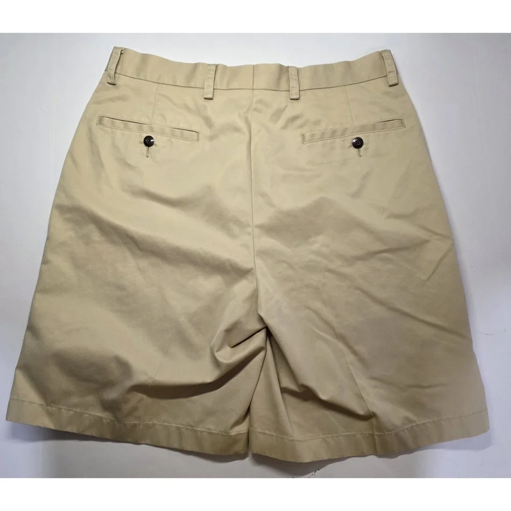 Orvis Mens Size 32 Beige Chino Shorts‎